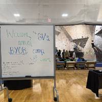 Welcome sign for 2025